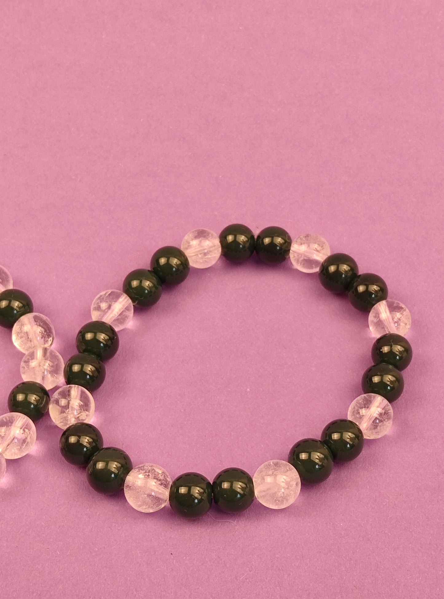 💫„Lichttanz“ – Glasperlen-Armband