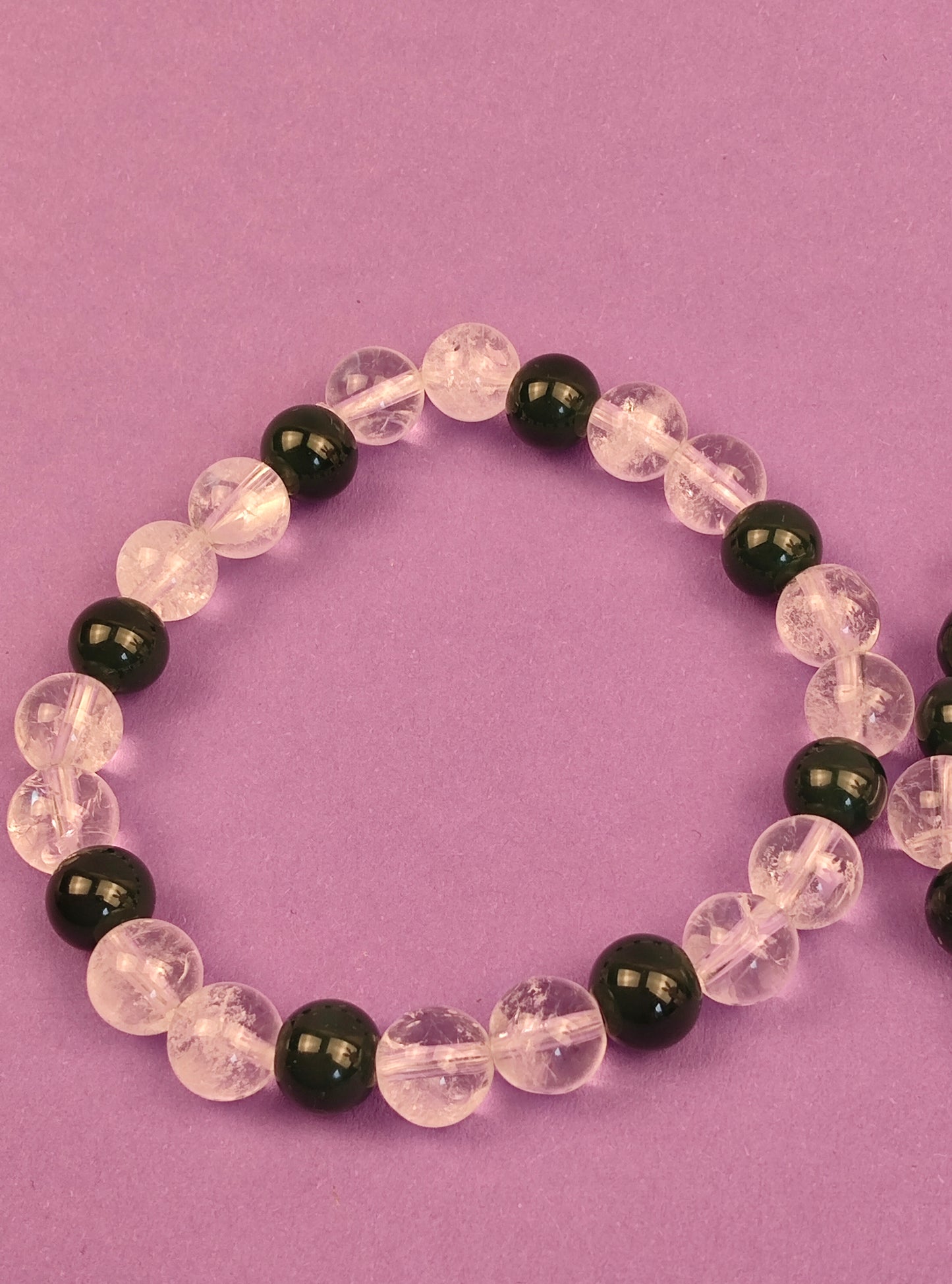 💫„Lichttanz“ – Glasperlen-Armband