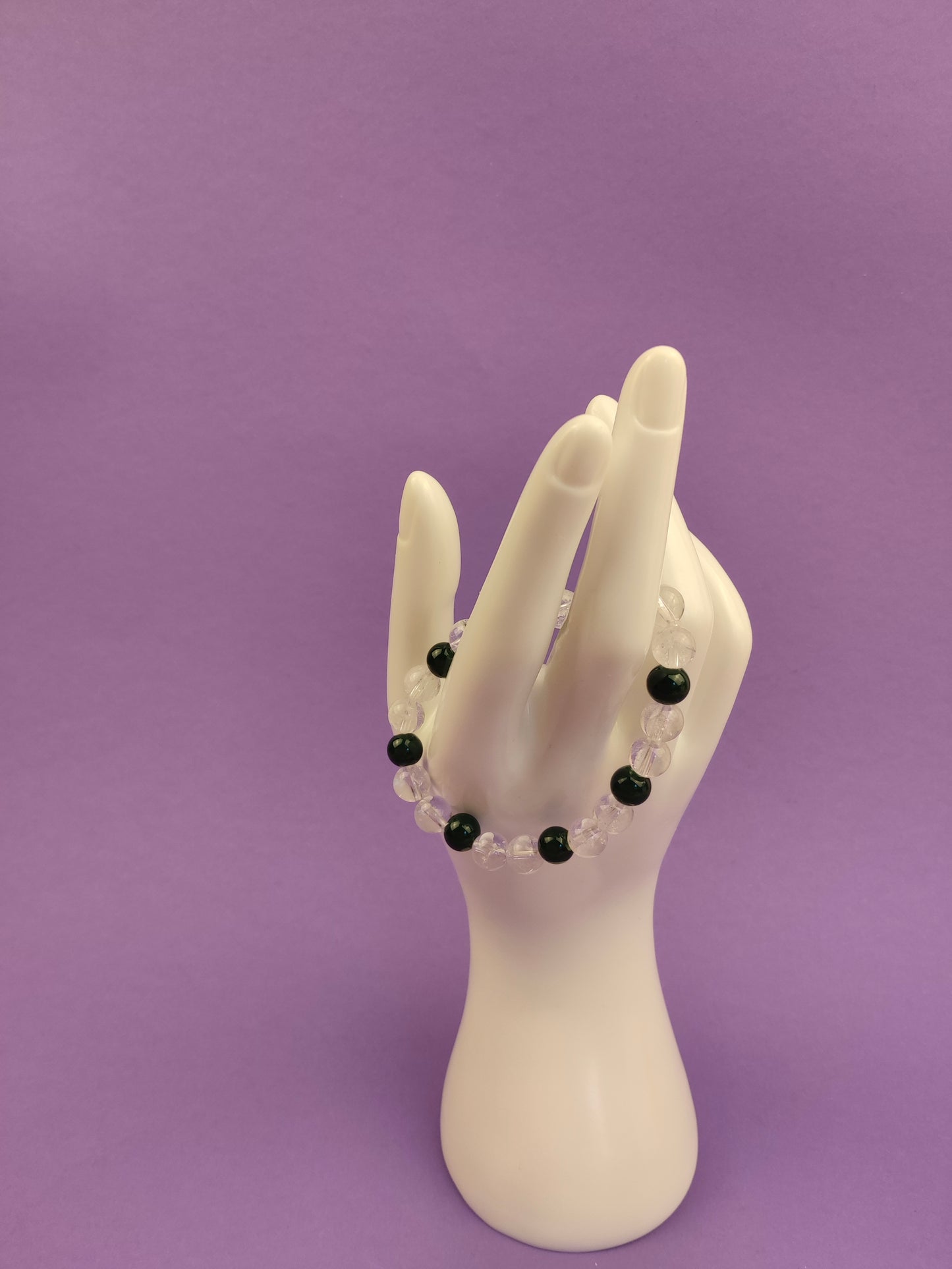 💫„Lichttanz“ – Glasperlen-Armband